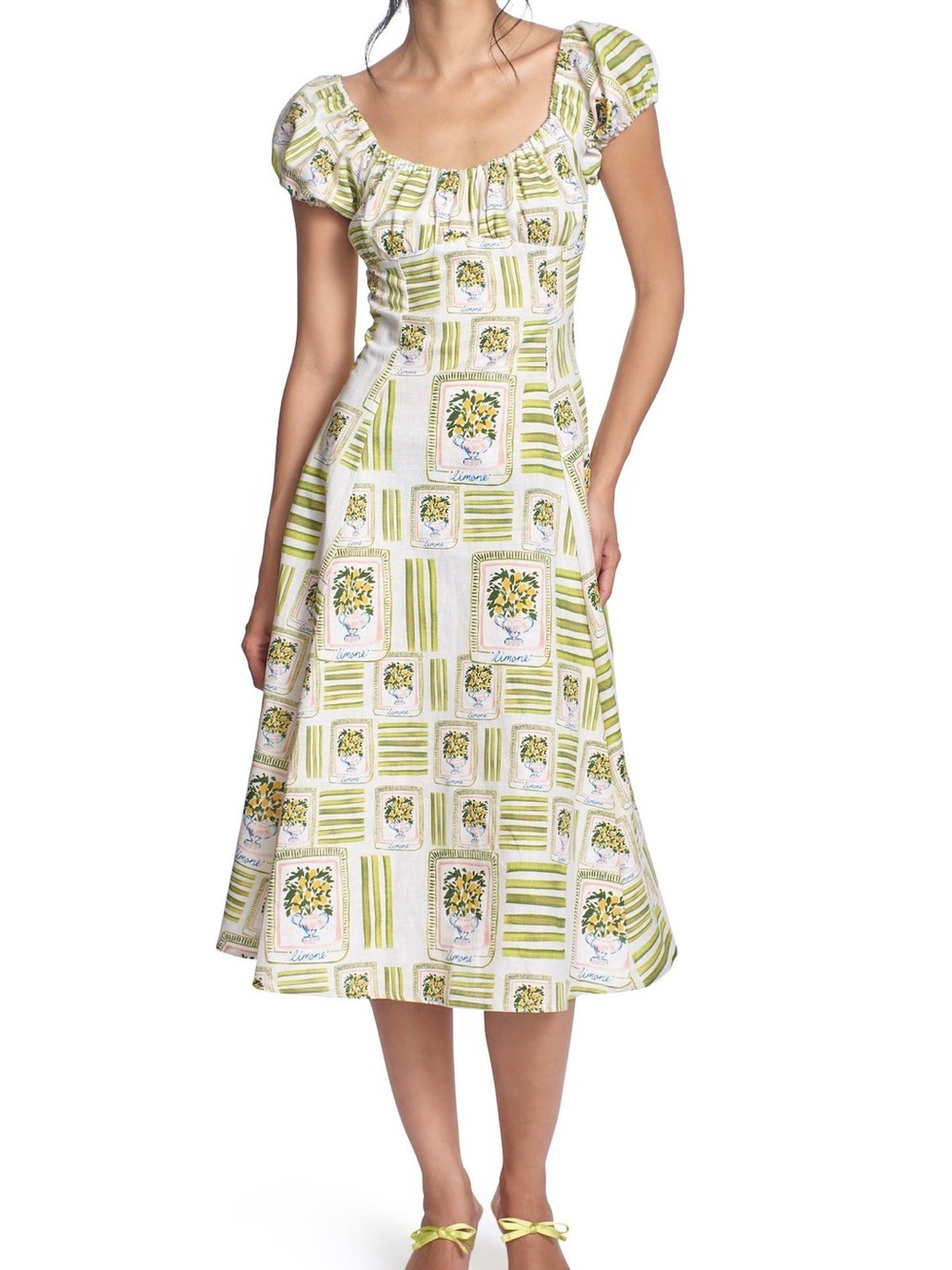 Corey Lynn Calter - The Cordelia Dress, Lemon